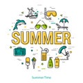 SummerTime - linear concept