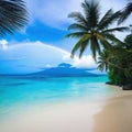 Summertime Paradise Captivating Summer Beach Photos for Your Travel Tropical Island Dreams Jungle Trip Destination Bali Royalty Free Stock Photo