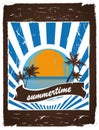 Summertime poster