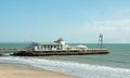Bournemouth beach and pier in the summertime.