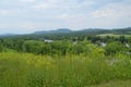 Summer in Upstate New York: Overlooking the Hudson River Royalty Free Stock Photo