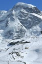 Summit of the Breithorn Royalty Free Stock Photo