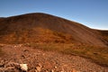 The summit of Carl side to Skiddaw Royalty Free Stock Photo