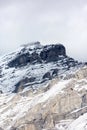 Summit of Cascade Mountain in Banff, Canada Royalty Free Stock Photo