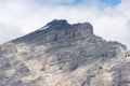 Summit of Cascade Mountain in Town of Banff, Canada Royalty Free Stock Photo