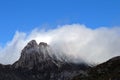 Summit of Cradle Mountain in Tasmania Australia Royalty Free Stock Photo