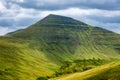 The summit of Cribyn mountain in the Brecon Beacons, Wales Royalty Free Stock Photo