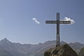 Summit Cross in East Tyrol Royalty Free Stock Photo