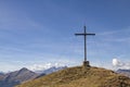 Summit cross Royalty Free Stock Photo