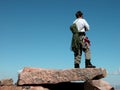 Summit of Granite Peak Royalty Free Stock Photo