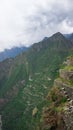 Summit of Happy Mountain or Putucusi Mountain in Machu Picchu Royalty Free Stock Photo