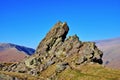 Summit of Helm Crag Royalty Free Stock Photo