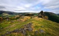 The summit of Helm Crag Royalty Free Stock Photo