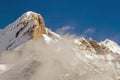 Summit of jungfrau - top of Europe Royalty Free Stock Photo