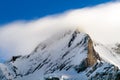 Summit of jungfrau - top of Europe Royalty Free Stock Photo