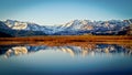 Summit lake Alaska reflection