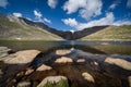 Summit Lake along the Mt. Evans Scenic Byway in Colorado Royalty Free Stock Photo