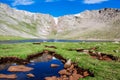 Summit Lake Mt. Evans Royalty Free Stock Photo