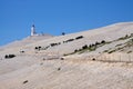 The summit of Mont Ventoux, France Royalty Free Stock Photo