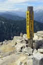 Summit of Mount Karamatsu, Japan Alps