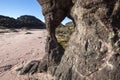 Summit of Mount Roraima, strange world made of volcanic black st