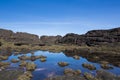 Summit of Mount Roraima, strange world made of volcanic black st Royalty Free Stock Photo