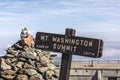 Summit of Mount Washington in New Hampshire