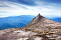Summit of Mt Kinabalu, Asia's highest mountain Royalty Free Stock Photo