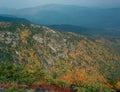 From the summit of North Baldface, Evans Notch, White Mountains, New Hampshire Royalty Free Stock Photo