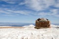 Summit of Pike's Peak, Colorado Royalty Free Stock Photo