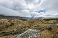 Hiking to the summit of the Queenstown Hill Royalty Free Stock Photo