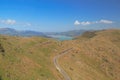 Summit Road taken from the top of Port Hills where Christchurch Gondola The Summit Station is located. The South Island, New Royalty Free Stock Photo