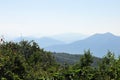 Summit rock panorama landscape of the mountains in Italy