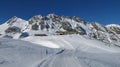 Summit station of the Pizol chair lift