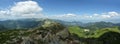 Dumbier Summit View, Nizke Tatry, Slovakia Royalty Free Stock Photo