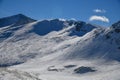 Summit view from Peak 8 at Breckenridge Ski Resort Royalty Free Stock Photo