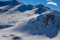 Summit view from Peak 8 at Breckenridge Ski Resort Royalty Free Stock Photo