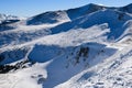 Summit view from Peak 8 at Breckenridge Ski Resort, Colorado. Royalty Free Stock Photo