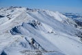 Summit view from Peak 8 at Breckenridge Ski Resort, Colorado. Royalty Free Stock Photo