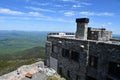 Summit of Whiteface Mountain Veterans Memorial Highway in Essex County, New York Royalty Free Stock Photo