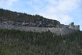 Summit of Whiteface Mountain Veterans Memorial Highway in Essex County, New York Royalty Free Stock Photo