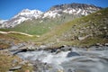 2 summits: Grande Casse and Pierre Brune from the torrent Fontabert