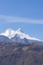 Summits of the snowy Huandoy (6 395 masl) belongs to the Cordillera Blanca, located in Caraz - Peru