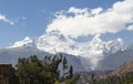 The summits of the snowy Huandoy (6 395 masl) located in the province of Huaylas, Ancash - Peru