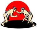 Sumo wrestlers