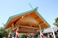 Sumo wrestling house Royalty Free Stock Photo