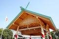 Sumo wrestling house Royalty Free Stock Photo