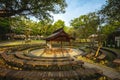 The sumo wrestling ring at Daxi