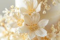 Sumptuous Asphodel cake ivory. Generate Ai