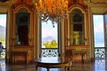 Sumptuous baroque palace interior Isola Bella Lago Maggiore Italy Royalty Free Stock Photo